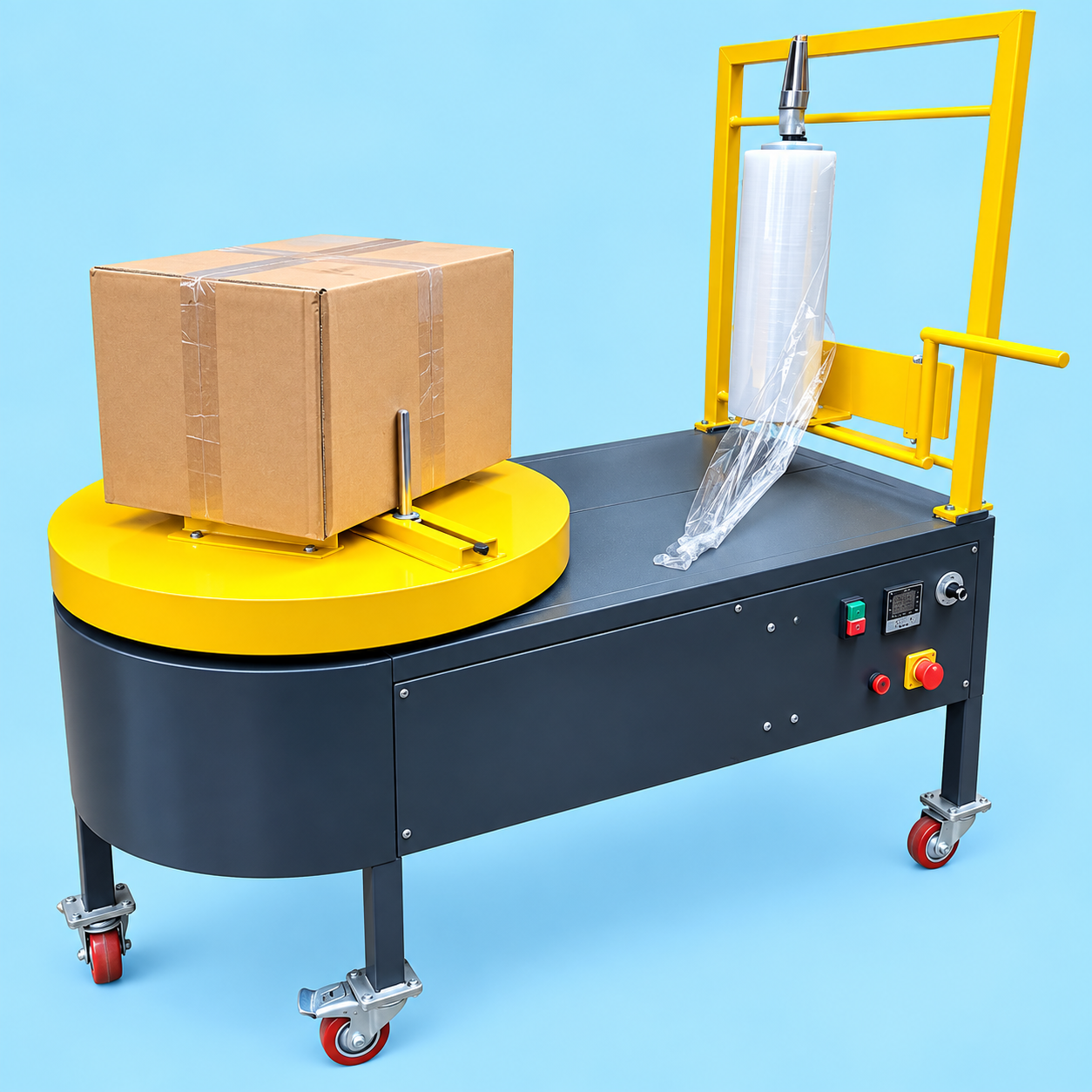 Box Wrapping Machine - Pre-Stretch